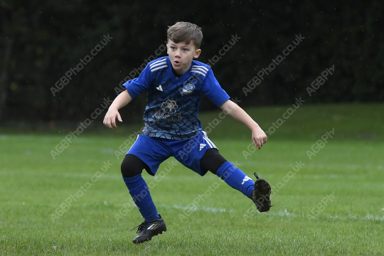 Astley & Buckshaw Juniors White vs Penwortham St Teresa's FC Black, Under 8, Football, Penwortham, UK - 20 Sep 2025