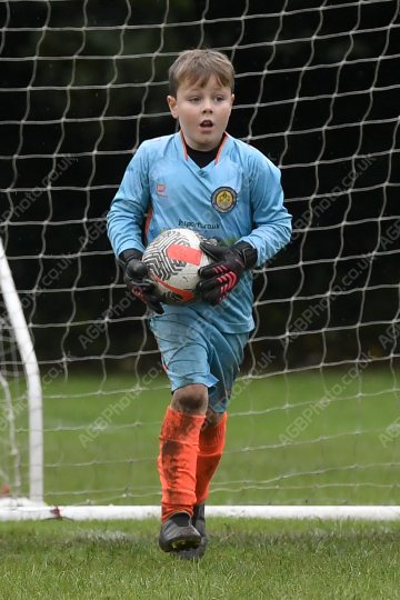 Astley & Buckshaw Juniors White vs Penwortham St Teresa's FC Black, Under 8, Football, Penwortham, UK - 20 Sep 2025