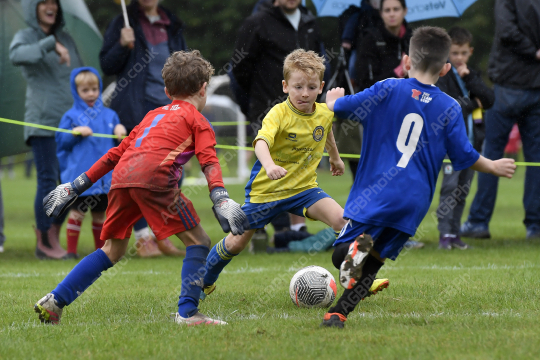 Astley & Buckshaw Juniors White vs Penwortham St Teresa's FC Black, Under 8, Football, Penwortham, UK - 20 Sep 2025