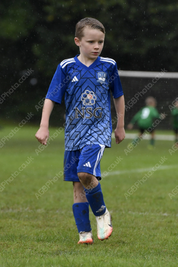 Astley & Buckshaw Juniors White vs Penwortham St Teresa's FC Black, Under 8, Football, Penwortham, UK - 20 Sep 2025