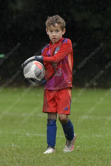 Astley & Buckshaw Juniors White vs Penwortham St Teresa's FC Black, Under 8, Football, Penwortham, UK - 20 Sep 2025
