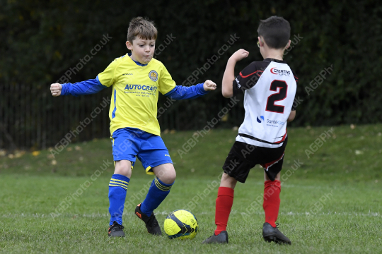 Penwortham St Teresa's FC Black vs Cadley FC Orange, Under 7, Football, Penwortham, UK - 18 Oct 2025