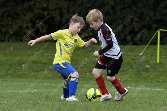 Penwortham St Teresa's FC Black vs Cadley FC Orange, Under 7, Football, Penwortham, UK - 18 Oct 2025