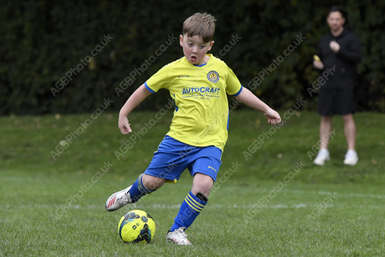 Penwortham St Teresa's FC Black vs Cadley FC Orange, Under 7, Football, Penwortham, UK - 18 Oct 2025