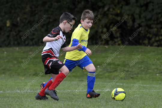 Penwortham St Teresa's FC Black vs Cadley FC Orange, Under 7, Football, Penwortham, UK - 18 Oct 2025