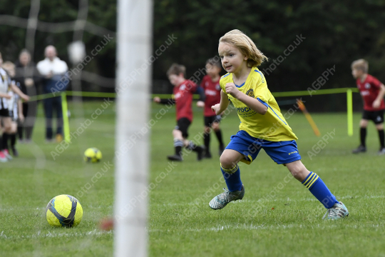 Penwortham St Teresa's FC Black vs Cadley FC Orange, Under 7, Football, Penwortham, UK - 18 Oct 2025