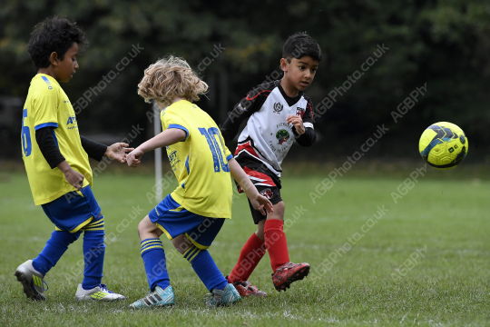 Penwortham St Teresa's FC Black vs Cadley FC Orange, Under 7, Football, Penwortham, UK - 18 Oct 2025