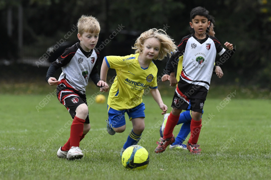 Penwortham St Teresa's FC Black vs Cadley FC Orange, Under 7, Football, Penwortham, UK - 18 Oct 2025