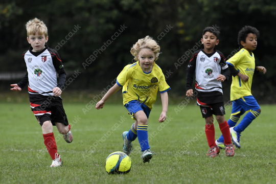 Penwortham St Teresa's FC Black vs Cadley FC Orange, Under 7, Football, Penwortham, UK - 18 Oct 2025