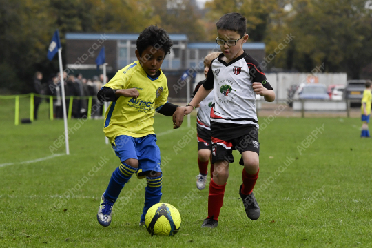 Penwortham St Teresa's FC Black vs Cadley FC Orange, Under 7, Football, Penwortham, UK - 18 Oct 2025