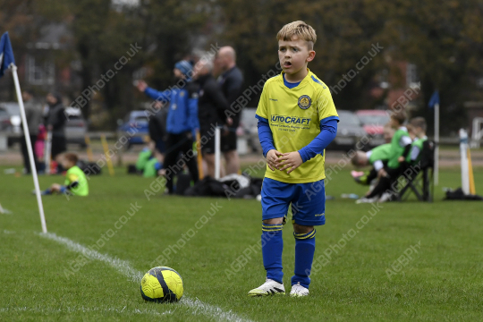 Penwortham St Teresa's FC Black vs Cadley FC Orange, Under 7, Football, Penwortham, UK - 18 Oct 2025