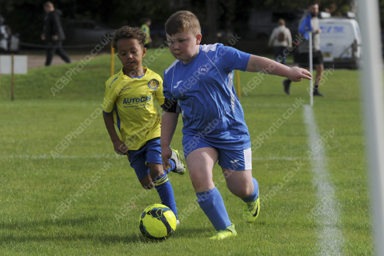Penwortham St Teresa's FC Blue vs Bamber Bridge United Blue, Under 7, Football, Penwortham, UK - 13 Sep 2025