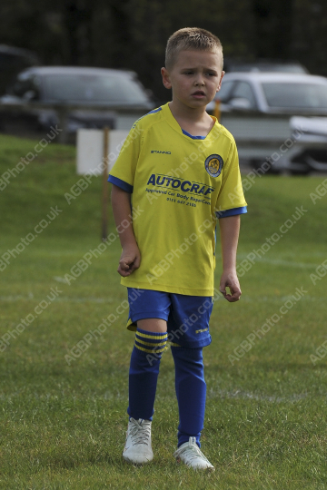 Penwortham St Teresa's FC Blue vs Bamber Bridge United Blue, Under 7, Football, Penwortham, UK - 13 Sep 2025