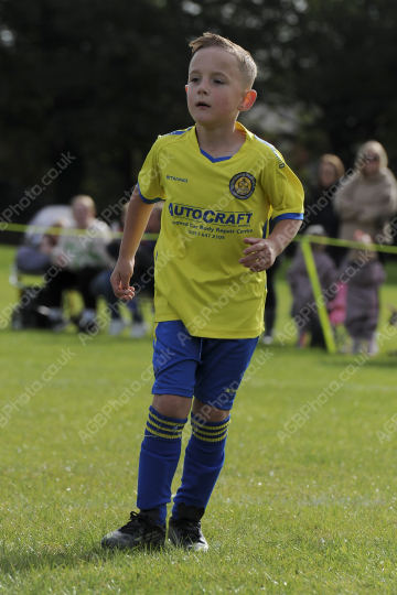 Penwortham St Teresa's FC Blue vs Bamber Bridge United Blue, Under 7, Football, Penwortham, UK - 13 Sep 2025