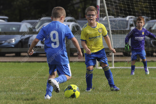 Penwortham St Teresa's FC Blue vs Bamber Bridge United Blue, Under 7, Football, Penwortham, UK - 13 Sep 2025