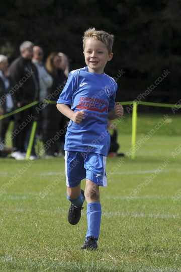 Penwortham St Teresa's FC Blue vs Bamber Bridge United Blue, Under 7, Football, Penwortham, UK - 13 Sep 2025
