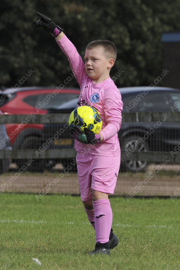 Penwortham St Teresa's FC Blue vs Bamber Bridge United Blue, Under 7, Football, Penwortham, UK - 13 Sep 2025