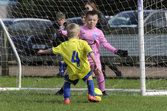 Penwortham St Teresa's FC Blue vs Bamber Bridge United Blue, Under 7, Football, Penwortham, UK - 13 Sep 2025