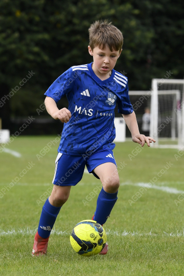 Penwortham St Teresa's FC White vs Astley & Buckshaw Juniors Blue, Under 7, Football, Penwortham, UK - 27 Sep 2025