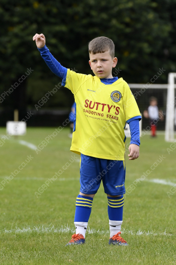 Penwortham St Teresa's FC White vs Astley & Buckshaw Juniors Blue, Under 7, Football, Penwortham, UK - 27 Sep 2025