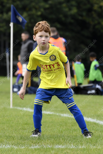 Penwortham St Teresa's FC White vs Astley & Buckshaw Juniors Blue, Under 7, Football, Penwortham, UK - 27 Sep 2025