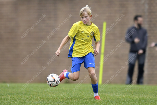 Penwortham St Teresa's FC Yellow vs Prodigy Futbol Lab, Under 13, Football, Penwortham, UK - 28 Sep 2025