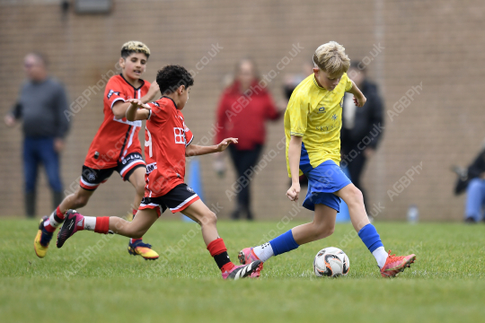 Penwortham St Teresa's FC Yellow vs Prodigy Futbol Lab, Under 13, Football, Penwortham, UK - 28 Sep 2025