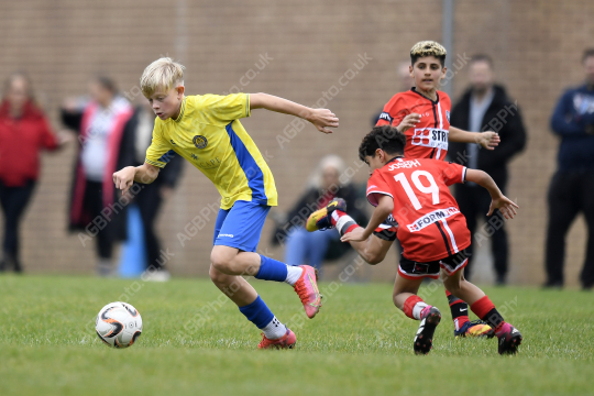 Penwortham St Teresa's FC Yellow vs Prodigy Futbol Lab, Under 13, Football, Penwortham, UK - 28 Sep 2025