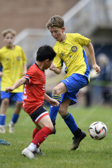 Penwortham St Teresa's FC Yellow vs Prodigy Futbol Lab, Under 13, Football, Penwortham, UK - 28 Sep 2025