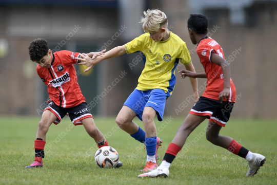 Penwortham St Teresa's FC Yellow vs Prodigy Futbol Lab, Under 13, Football, Penwortham, UK - 28 Sep 2025
