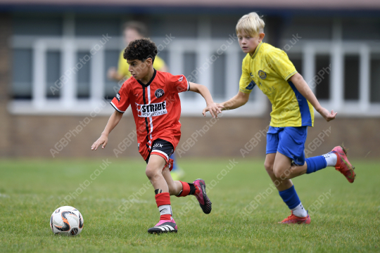 Penwortham St Teresa's FC Yellow vs Prodigy Futbol Lab, Under 13, Football, Penwortham, UK - 28 Sep 2025