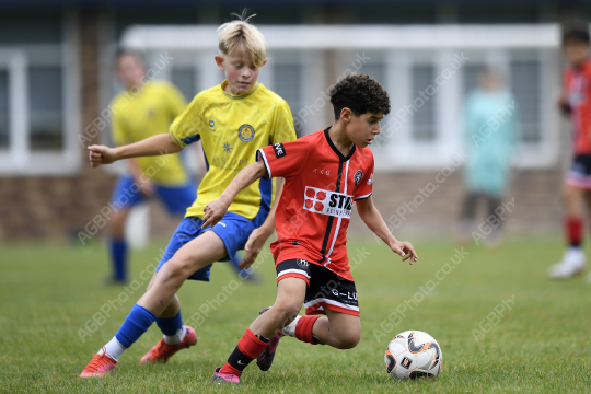 Penwortham St Teresa's FC Yellow vs Prodigy Futbol Lab, Under 13, Football, Penwortham, UK - 28 Sep 2025