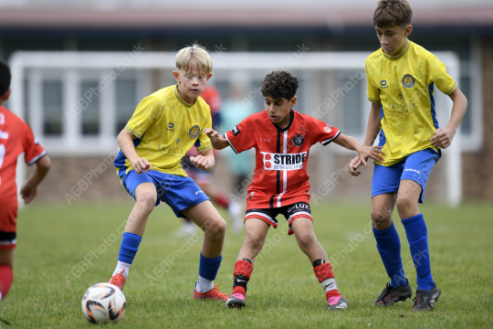Penwortham St Teresa's FC Yellow vs Prodigy Futbol Lab, Under 13, Football, Penwortham, UK - 28 Sep 2025