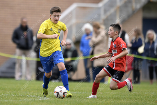 Penwortham St Teresa's FC Yellow vs Prodigy Futbol Lab, Under 13, Football, Penwortham, UK - 28 Sep 2025
