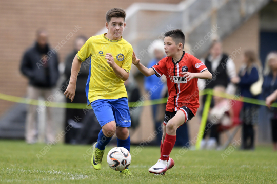 Penwortham St Teresa's FC Yellow vs Prodigy Futbol Lab, Under 13, Football, Penwortham, UK - 28 Sep 2025