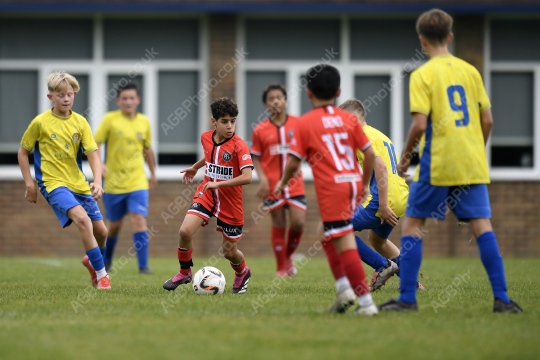 Penwortham St Teresa's FC Yellow vs Prodigy Futbol Lab, Under 13, Football, Penwortham, UK - 28 Sep 2025
