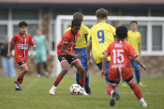 Penwortham St Teresa's FC Yellow vs Prodigy Futbol Lab, Under 13, Football, Penwortham, UK - 28 Sep 2025