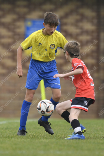 Penwortham St Teresa's FC Yellow vs Prodigy Futbol Lab, Under 13, Football, Penwortham, UK - 28 Sep 2025