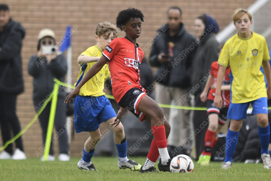 Penwortham St Teresa's FC Yellow vs Prodigy Futbol Lab, Under 13, Football, Penwortham, UK - 28 Sep 2025