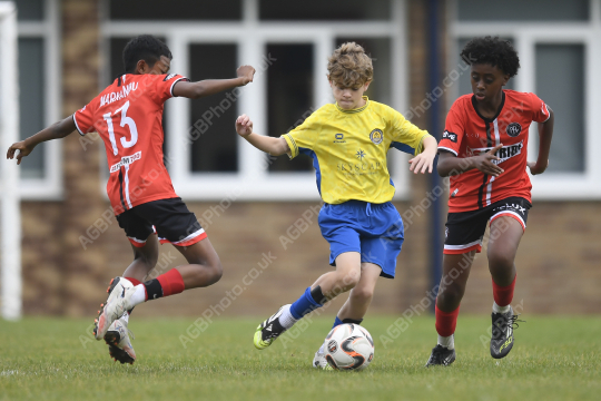 Penwortham St Teresa's FC Yellow vs Prodigy Futbol Lab, Under 13, Football, Penwortham, UK - 28 Sep 2025