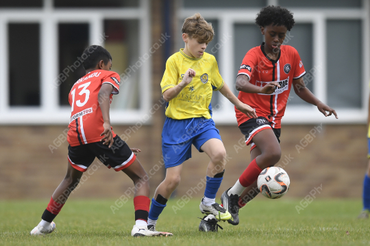 Penwortham St Teresa's FC Yellow vs Prodigy Futbol Lab, Under 13, Football, Penwortham, UK - 28 Sep 2025