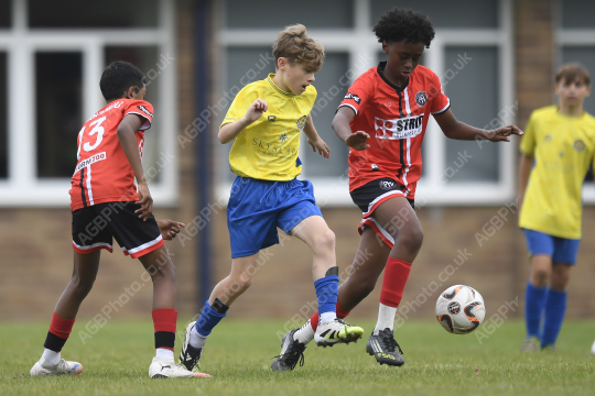 Penwortham St Teresa's FC Yellow vs Prodigy Futbol Lab, Under 13, Football, Penwortham, UK - 28 Sep 2025