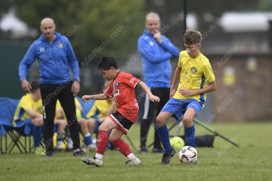 Penwortham St Teresa's FC Yellow vs Prodigy Futbol Lab, Under 13, Football, Penwortham, UK - 28 Sep 2025