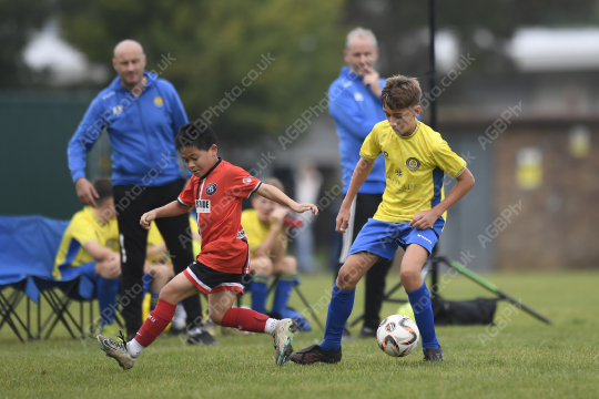 Penwortham St Teresa's FC Yellow vs Prodigy Futbol Lab, Under 13, Football, Penwortham, UK - 28 Sep 2025