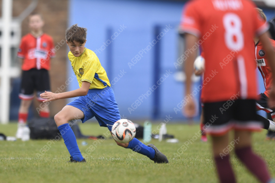 Penwortham St Teresa's FC Yellow vs Prodigy Futbol Lab, Under 13, Football, Penwortham, UK - 28 Sep 2025