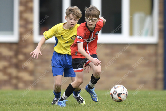 Penwortham St Teresa's FC Yellow vs Prodigy Futbol Lab, Under 13, Football, Penwortham, UK - 28 Sep 2025