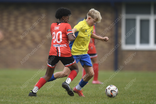 Penwortham St Teresa's FC Yellow vs Prodigy Futbol Lab, Under 13, Football, Penwortham, UK - 28 Sep 2025