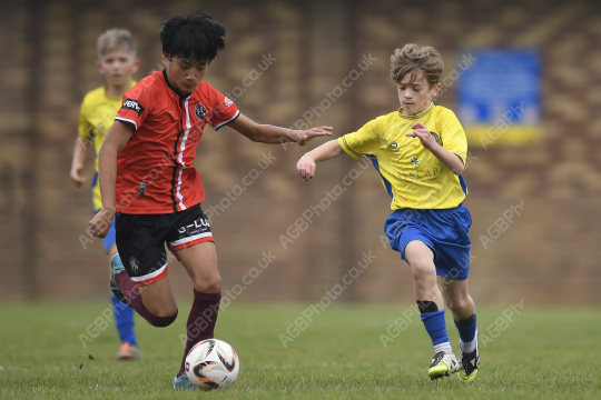 Penwortham St Teresa's FC Yellow vs Prodigy Futbol Lab, Under 13, Football, Penwortham, UK - 28 Sep 2025