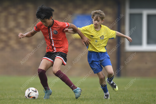 Penwortham St Teresa's FC Yellow vs Prodigy Futbol Lab, Under 13, Football, Penwortham, UK - 28 Sep 2025