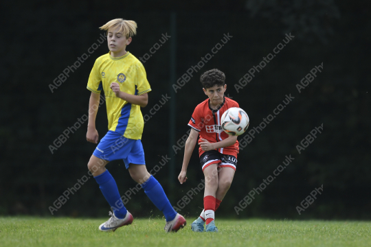 Penwortham St Teresa's FC Yellow vs Prodigy Futbol Lab, Under 13, Football, Penwortham, UK - 28 Sep 2025
